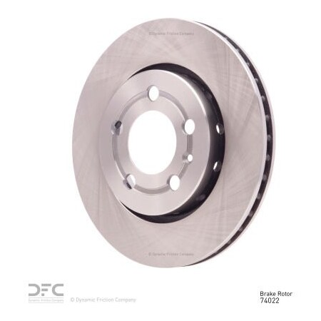 Dynamic Friction Co Disc Brake Rotor - 600-74022 600-74022